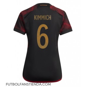 Alemania Joshua Kimmich #6 Segunda Equipación Mujer Mundial 2022 Manga Corta